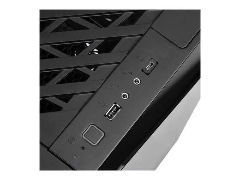 SilverStone Lucid LD03-AF - Gehäuse - Tower - Schwarz