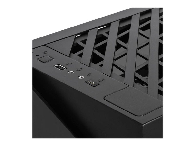 SilverStone Lucid LD03-AF - Gehäuse - Tower - Schwarz