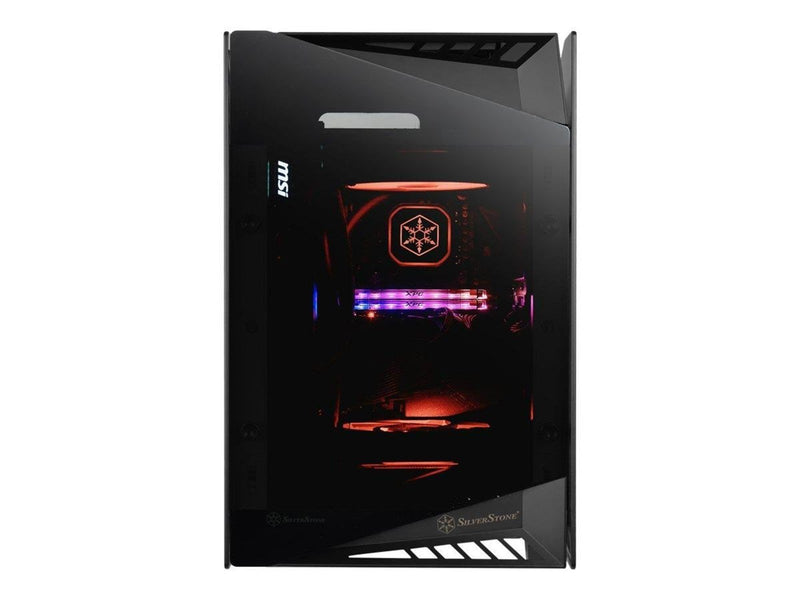 SilverStone Lucid LD03-AF - Gehäuse - Tower - Schwarz
