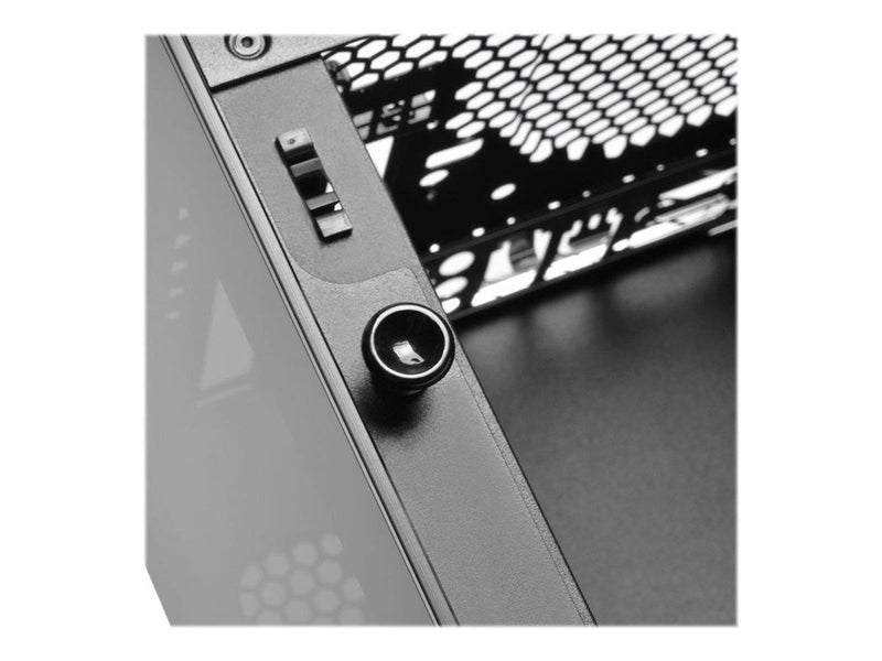 SilverStone Lucid LD03-AF - Gehäuse - Tower - Schwarz