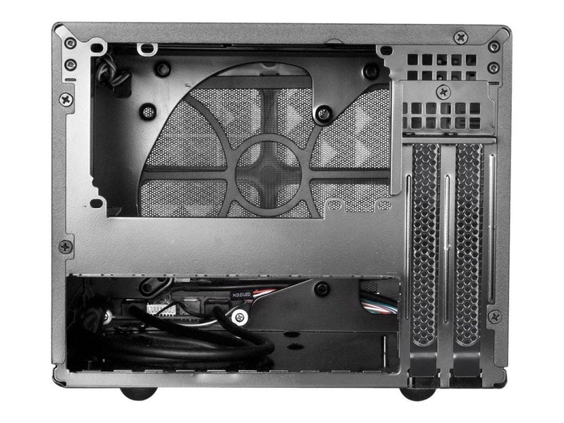 SilverStone SUGO SG13 - Gehäuse - Miditower - Schwarz