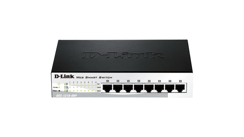 D-Link DES-1210-28P 24-Port 100MBit/s PoE 2-Port Gigabit 2-Port Combo Gigabit SFP Switch