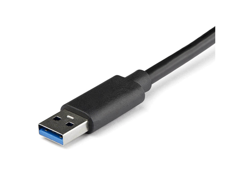 StarTech.com USB32000SPT USB 3.0 to Dual Port Gigabit Ethernet Adapter w/ USB Port 10/100/1000 Mbps USB Gigabit LAN Network NIC