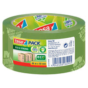 tesa tesapack® Eco & Strong Packband 50 mm x 66 m grün