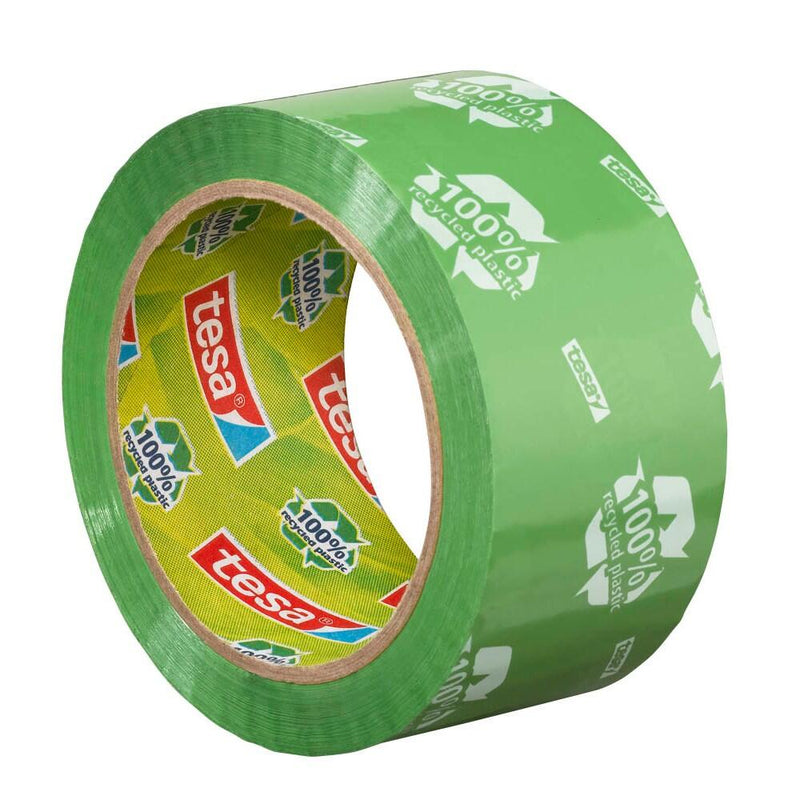 tesa tesapack® Eco & Strong Packband 50 mm x 66 m grün