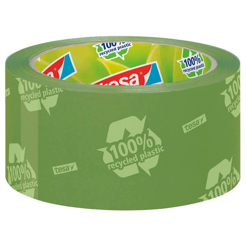 tesa tesapack® Eco & Strong Packband 50 mm x 66 m grün