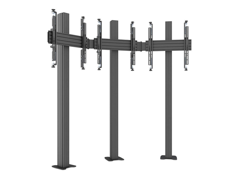Multibrackets M Floormount Column Pro MBFC1U 150 Micro Adjustabl 30 kg 65" 100 x 100 mm