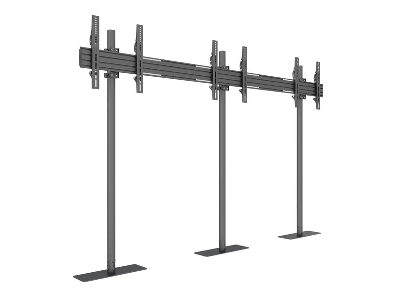 Multibrackets M Pro Single Pole Floormount 50 kg 65" 100 x 100 mm