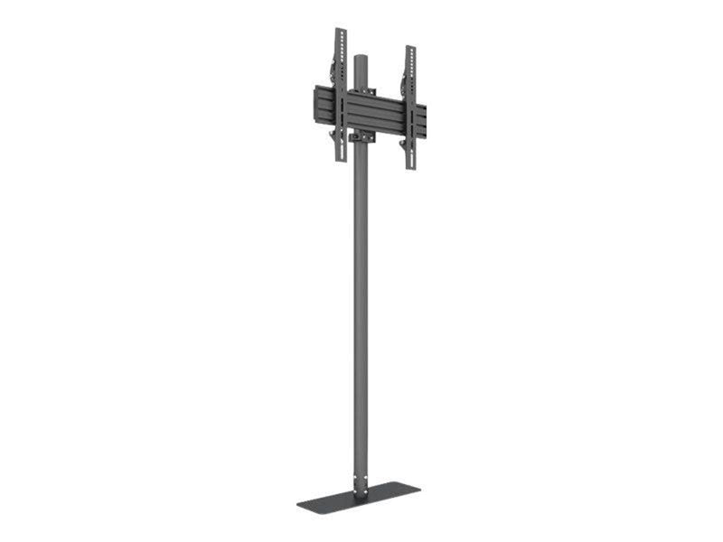 Multibrackets M Pro Single Pole Floormount 50 kg 65" 100 x 100 mm
