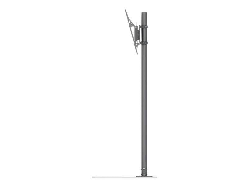 Multibrackets M Pro Single Pole Floorbase 50 kg 65" 100 x 100 mm