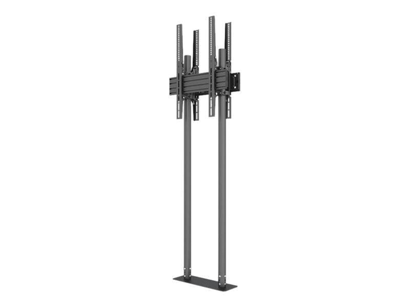 Multibrackets M Pro Dual Pole Floormount B2B 150 kg 90" 100 x 100 mm