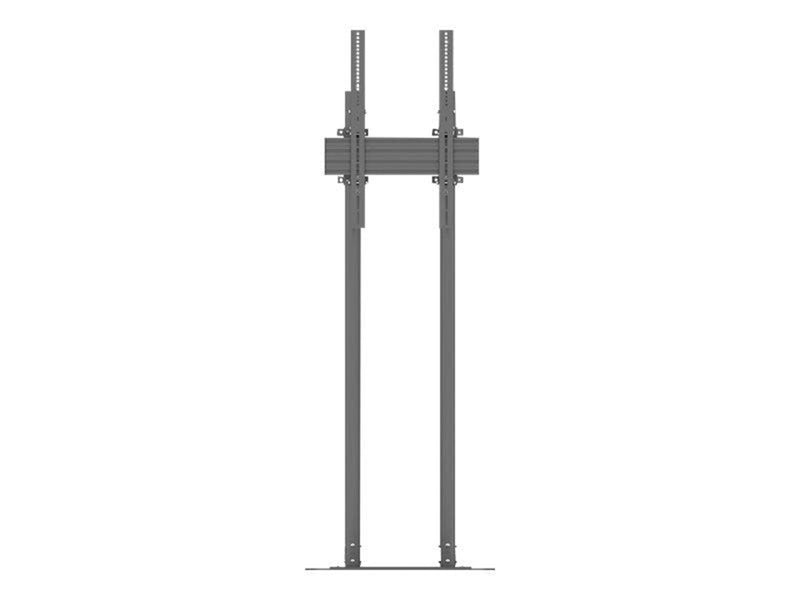 Multibrackets M Pro Dual Pole Floorbase B2B 150 kg 90" 100 x 100 mm