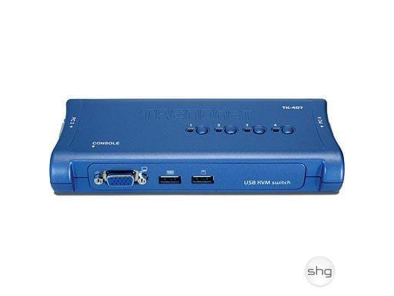 TRENDnet 4-Ports USB KVM Switch Kit