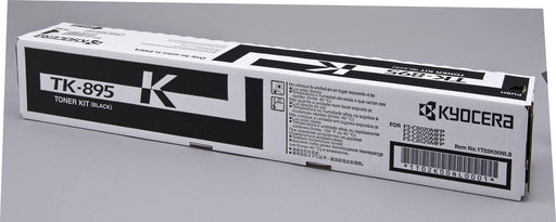 Kyocera Original TK-895K Toner schwarz 12.000 Seiten (1T02K00NL0) für FS-C8020MFP, C8025MFP, C8520MFP, C8525MFP