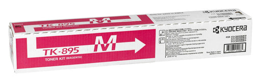 Kyocera Original TK-895M Toner magenta 6.000 Seiten (1T02K0BNL0) für FS-C8020MFP, C8025MFP, C8520MFP, C8525MFP