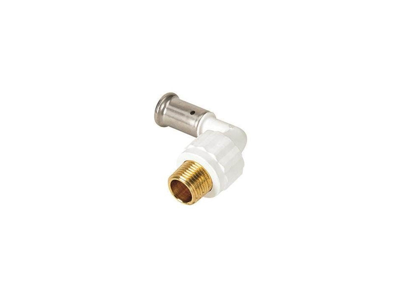 Henco bent 90° male iron adapter 32 mm x 1