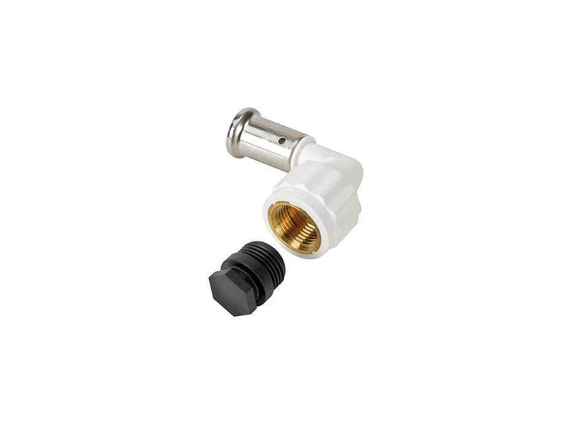 Henco bent 90° female iron adapter 26x3/4