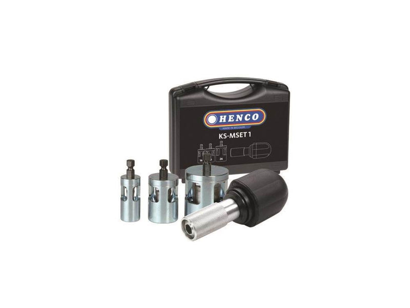 Henco set with ks-k and ks-m for ø16.20 and 26