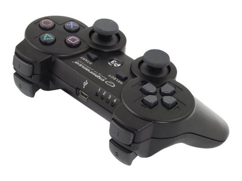 Esperanza EGG109K Marine - Wireless Controller - Black - Wireless Controller - Sony PlayStation 3