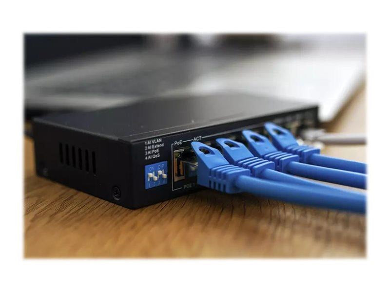 Extralink KRIOS - switch - 6 ports - unmanaged