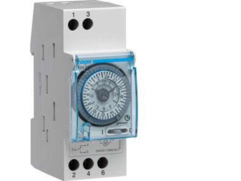 Hager Weekly time switch with reserve
