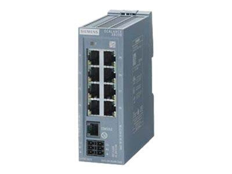 Siemens Scalance xb208 manageable ie-switch 8x 10/100 mbits/s rj45.