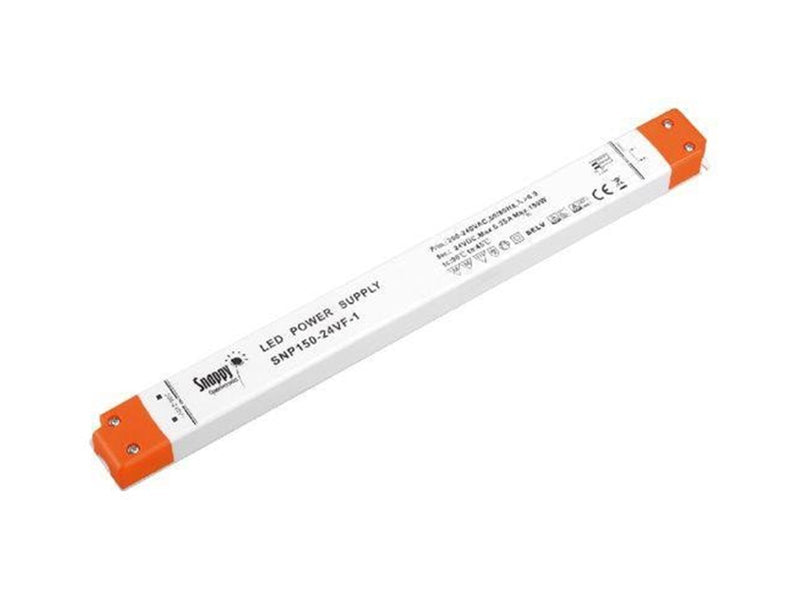 DEVELTRON 24vdc led ps 150w long slim - snappy
