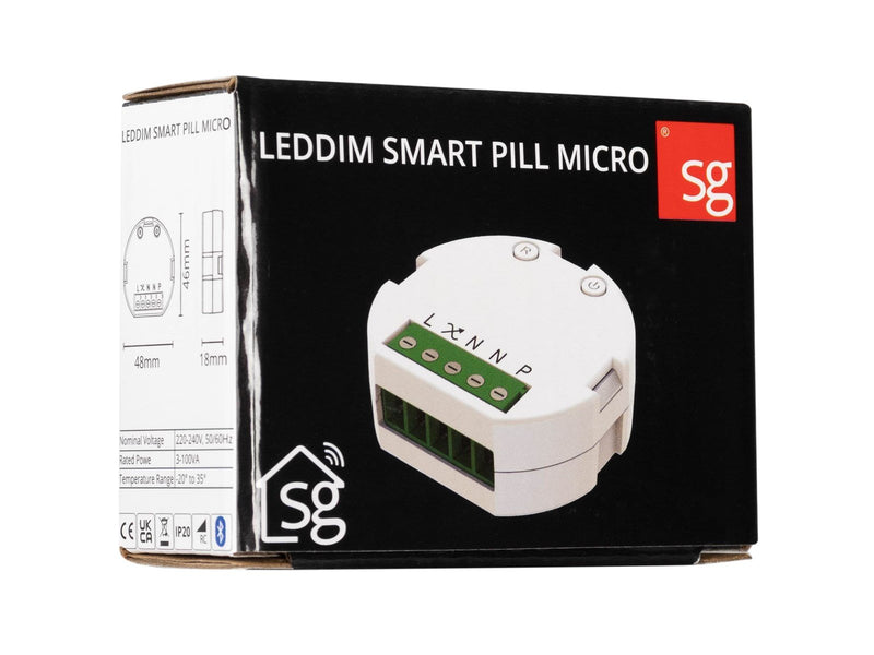 SG Armaturen Leddim smart pill micro
