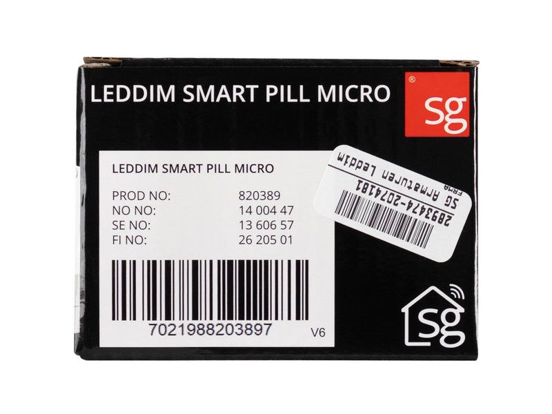 SG Armaturen Leddim smart pill micro