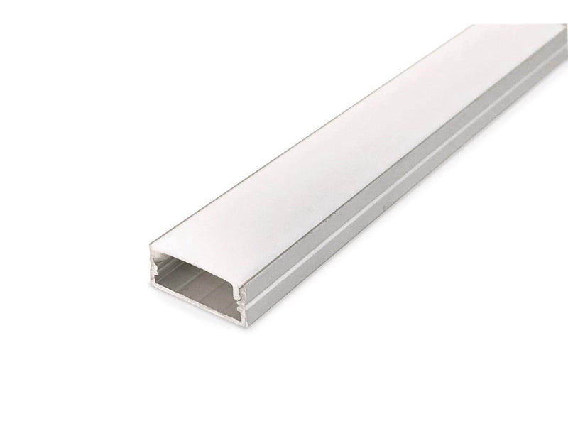 DEVELTRON Alu profil 12 with opal cover - 2.5 m