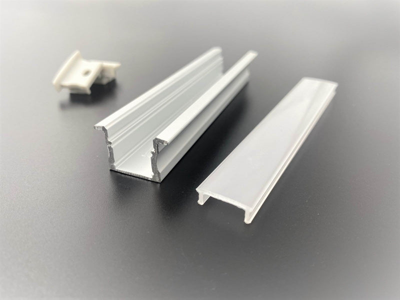 DEVELTRON Alu profile 9 with opal cover - 2.5 m