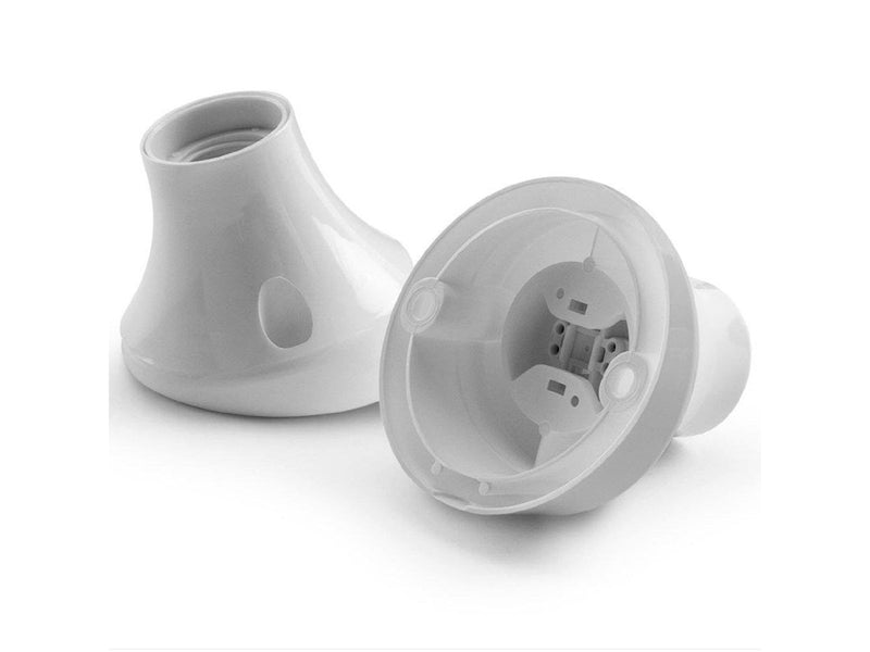 Teknisk Belysnings Industri E27 spot light with inclined white base