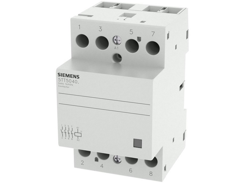 Siemens Insta contactor 4no acdc230v 40a 5tt5040-0