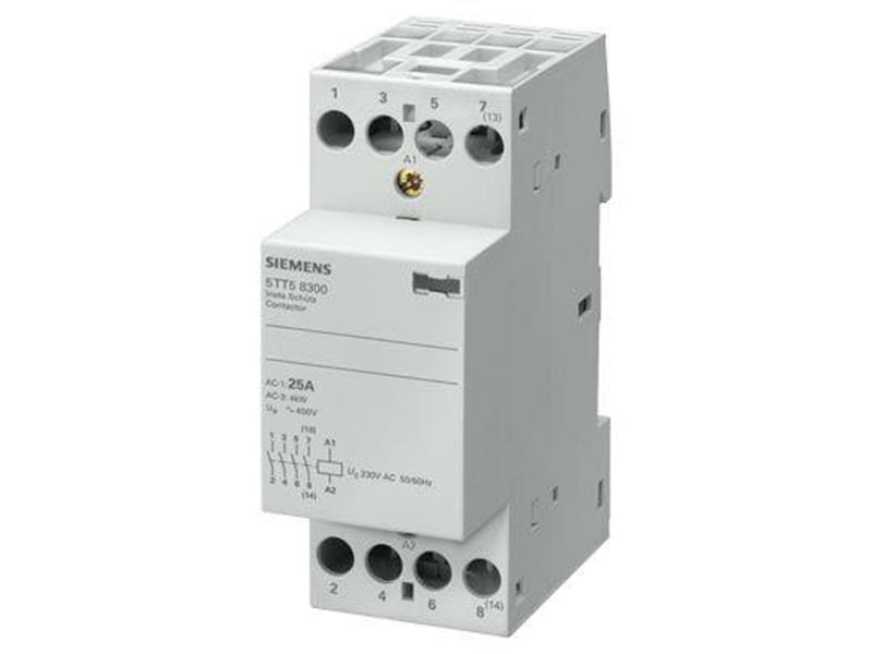 Siemens Insta cont. 4no 230 v ac 25 a 5tt5830-0
