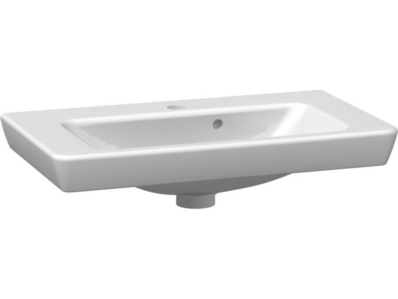 Dansani vask Lotto 65 x 38 cm porcelæn hvid