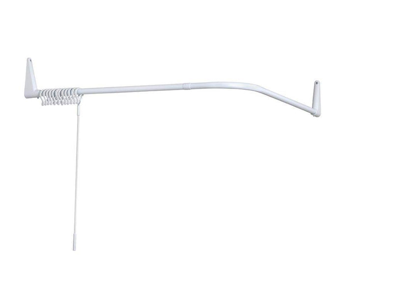 Van Der P Universal l- and u-shaped rail 12 sizes white