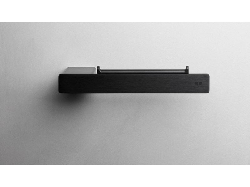 Wantec Reframe Collection toilet paper holder Black