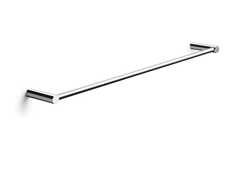 Pressalit towel bar 600mm single polished steel