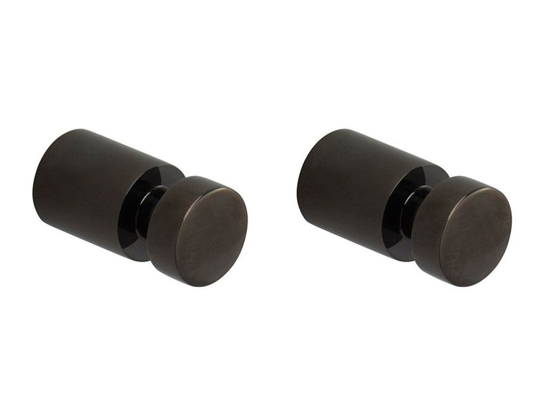 Pressalit towel hook black chrome 2 pcs