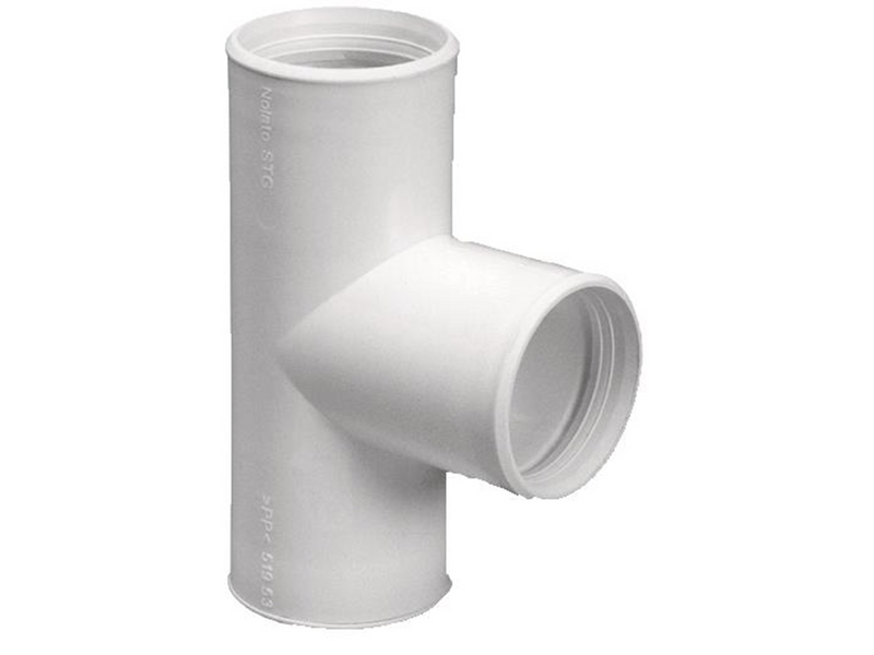 Purus manifold 90° 32 mm white pp/tpe
