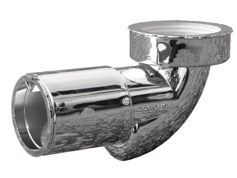 Purus bottom valve angle with pum chromed