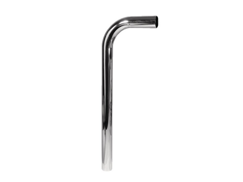 Purus drain pipe angled 32 x 220 x 680 mm without rosette ch