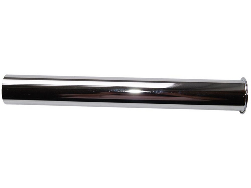 Megatherm Drain pipe chromium plated 32 x 200 mm with collar