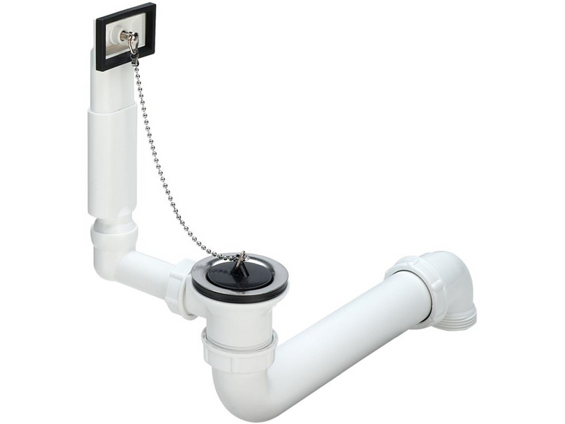 Viega Drain and overflow arrangement