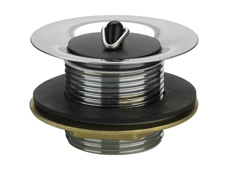 Viega Bottom valve w/bathtub 1 1/4" x 42 mm brass chrome-plated