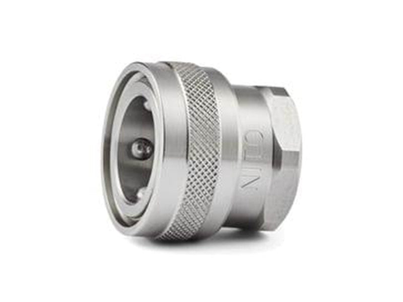 Nito 3/4" stainless steel coupler with  3/4" female bsp