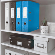 LEITZ Ordner Karton 8,0 cm DIN A4 - blau