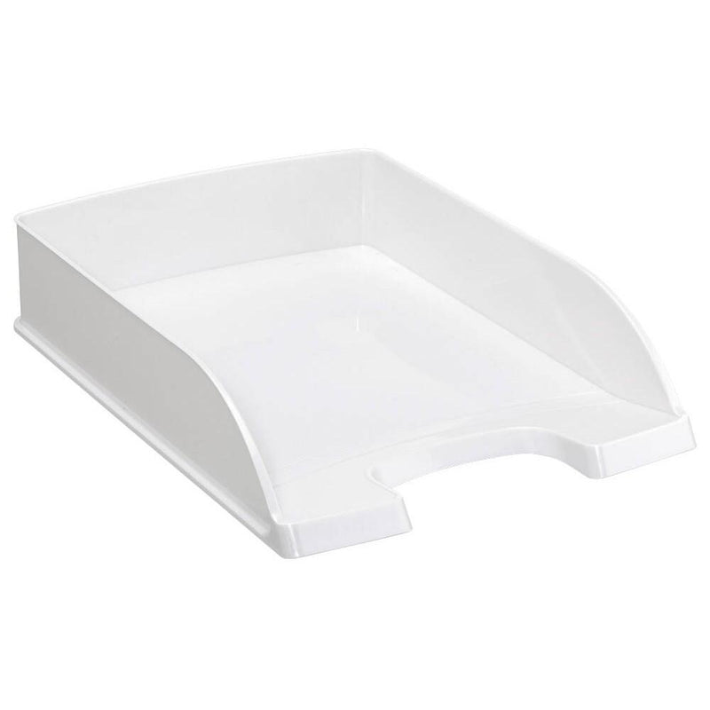 LEITZ Briefablage WOW - perlweiß metallic