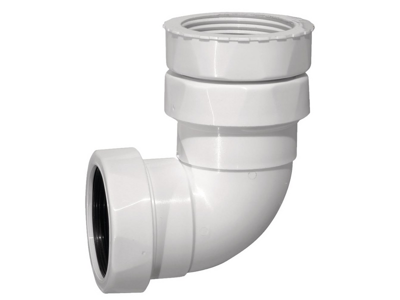 Purus outlet angle w/pum ø32/40mm x 11/4-112