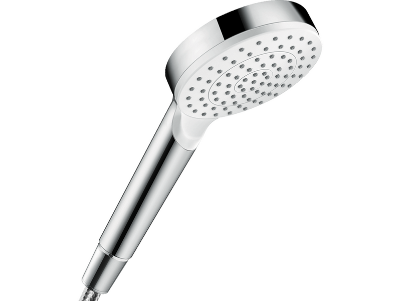 Hansgrohe crometta 1jet hand shower white/chrome